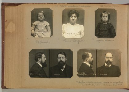 Album of Paris Crime Scenes - Attributed to Alphonse Bertillon. DP263821