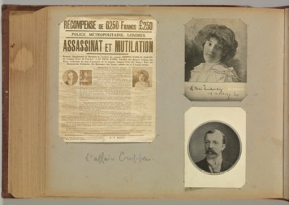 Album of Paris Crime Scenes - Attributed to Alphonse Bertillon. DP263825