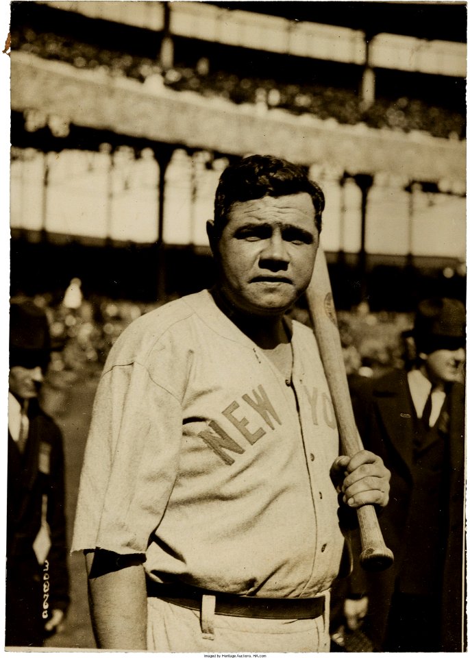 Babe Ruth c1922 by Underwood & Underwood