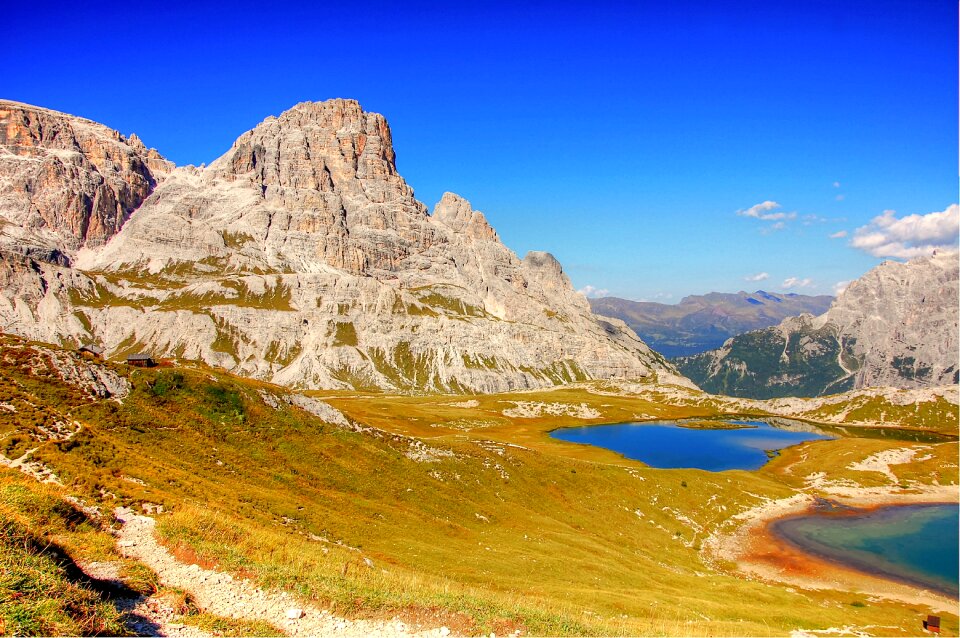 South tyrol alpine alpine panorama