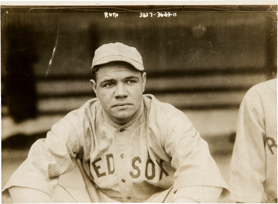 Babe Ruth by Bain, 1919