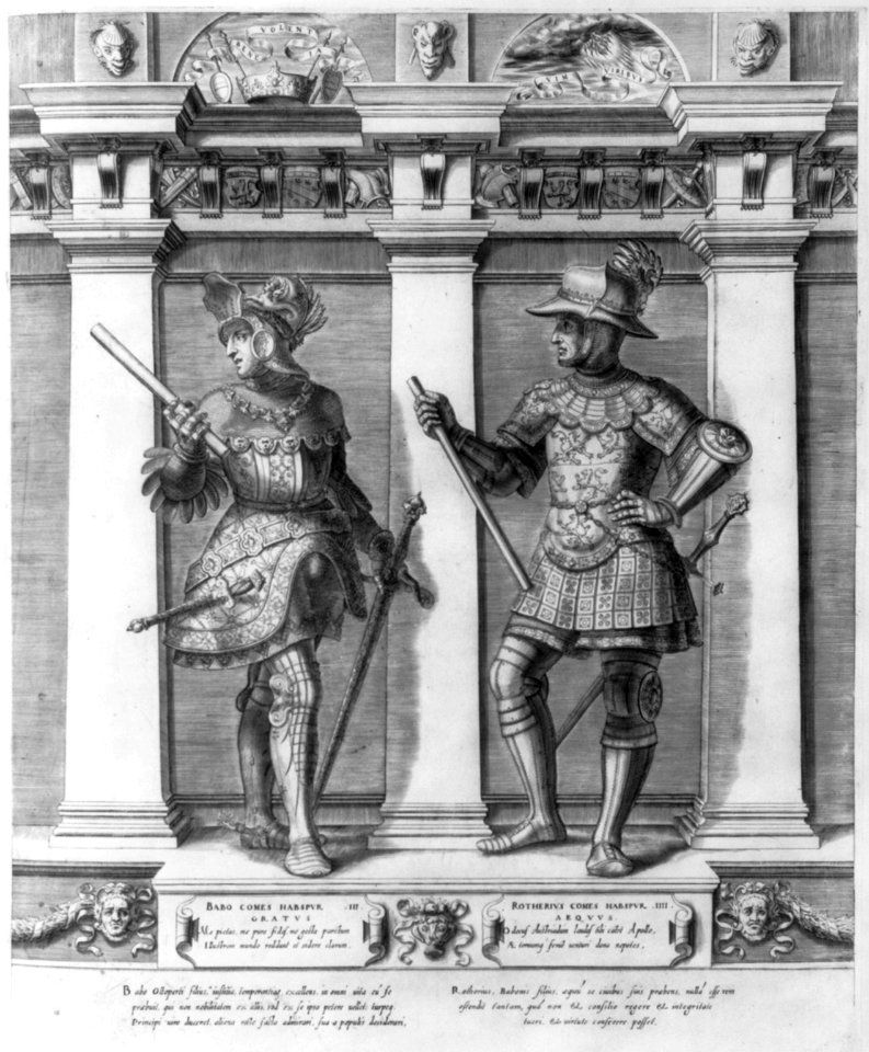 Babo and Rotherius in Hapsburg armorial dress LCCN2006689712