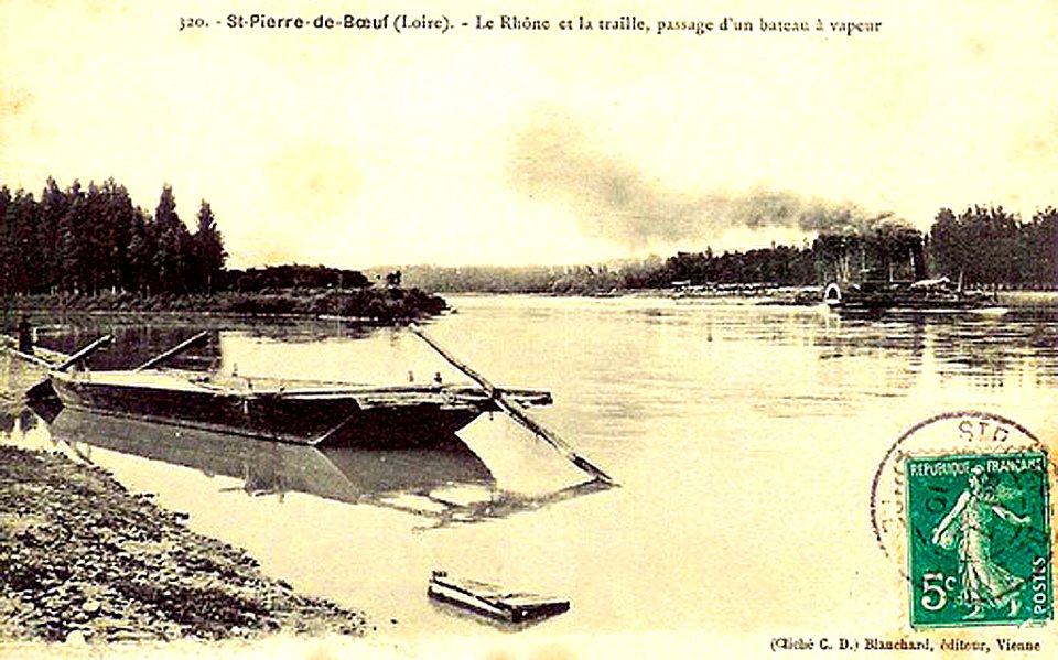 Bac à traille de Saint-Pierre-de-Boeuf