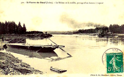 Bac à traille de Saint-Pierre-de-Boeuf