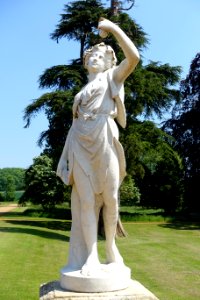 Bacchante, mid 1800s, marble - Wrest Park - Bedfordshire, England - DSC08266 photo