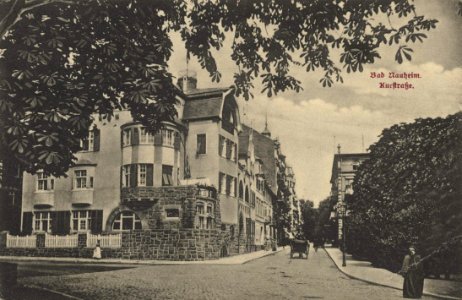 Bad Nauheim, Hessen - Kurstraße (Zeno Ansichtskarten)