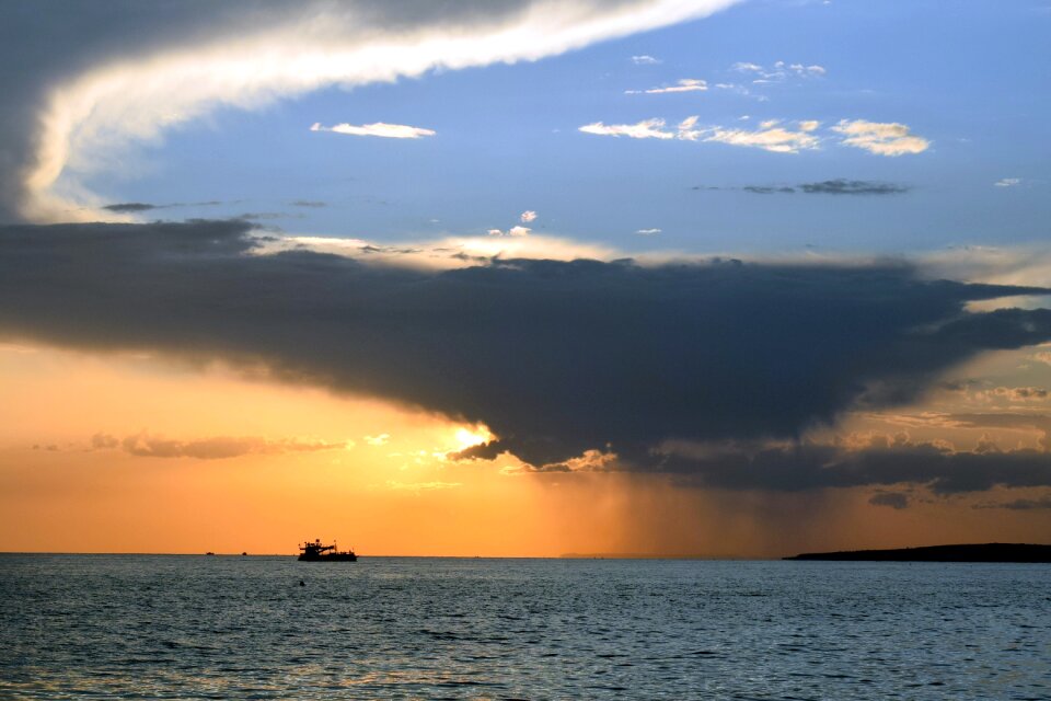 Clouds storm nature