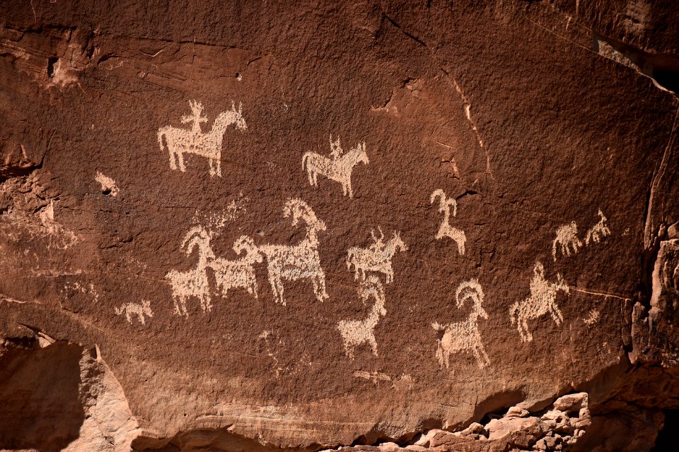 Wolfe Ranch Petroglyphs (35677474235)