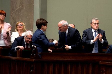 Wystąpienie premier Beaty Szydło w Sejmie (27825221360)