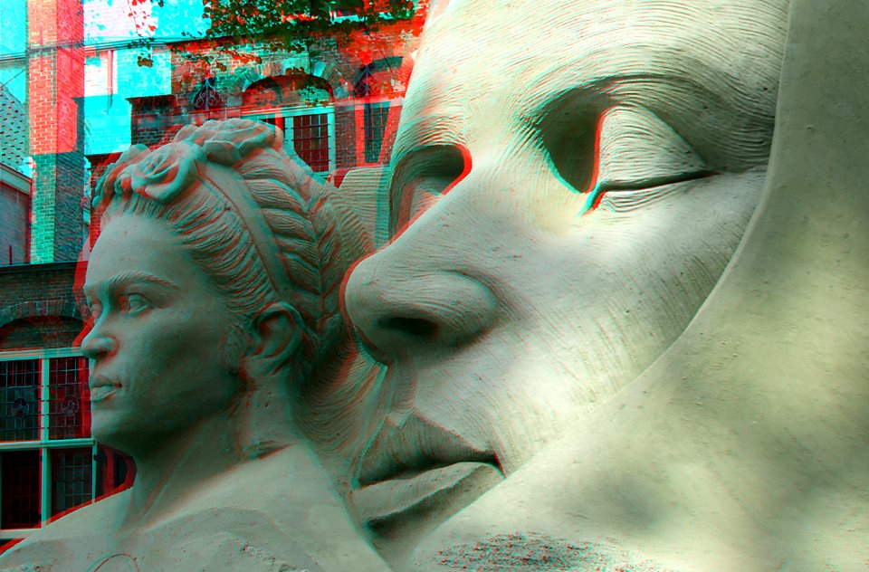 Zand sculpture Lange Voorhout Den Haag 3D (28773579368)