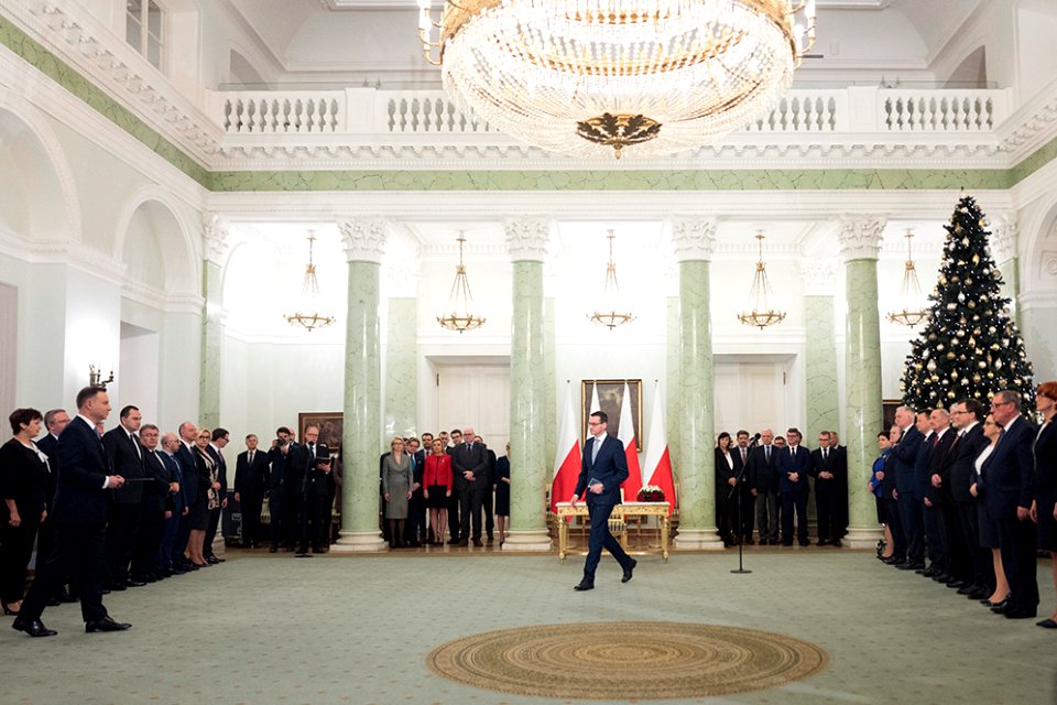 Zaprzysiężenie rządu Mateusza Morawieckiego