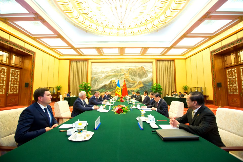 Întrevederea Președintelui Parlamentului Zinaida Greceanîi cu Președintele Comitetului Permanent al Adunării Naționale a Reprezentanților Poporului din Întreaga Chină, Li Zhanshu. (48716223902)