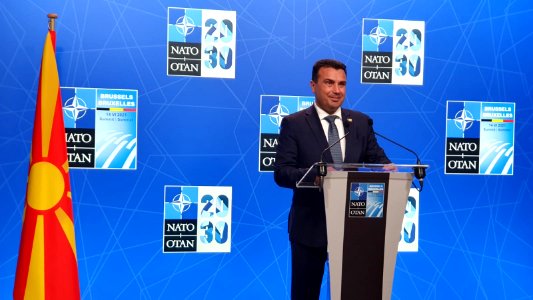 Изјава на премиерот Заев по Самитот на НАТО во Брисел -14.06.2021- (51247878824)