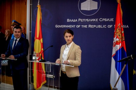 Прес-конференција- Зоран Заев и Ана Брнабиќ