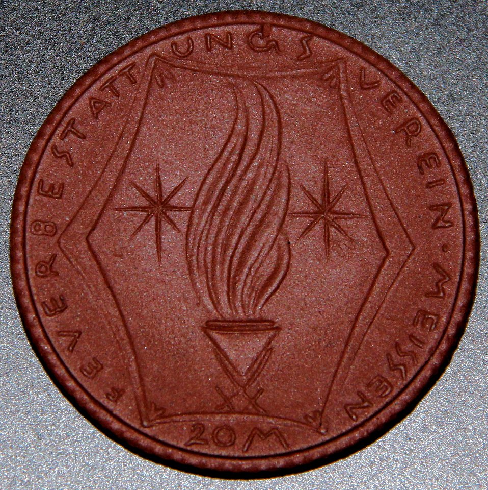 20-Mark-Münze Feuerbestattungsverein