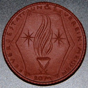 20-Mark-Münze Feuerbestattungsverein