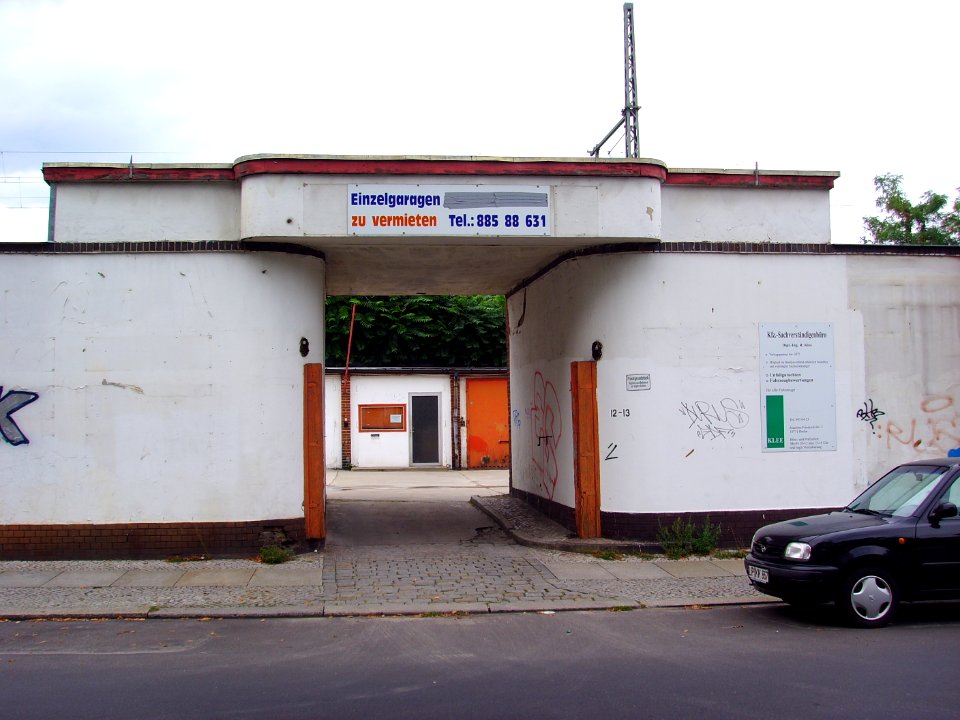 2008 HOLTZENDORF-GARAGE Zweite Ausfahrt