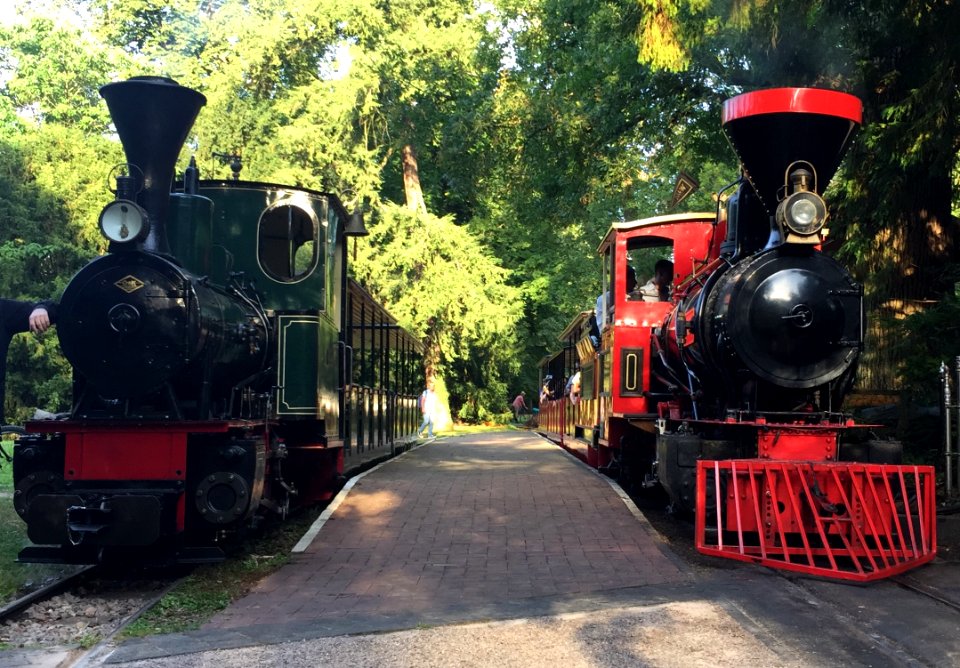 2016-08-14 Emma und Greif auf der Schlossgartenbahn Karlsruhe