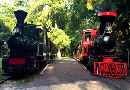 2016-08-14 Emma und Greif auf der Schlossgartenbahn Karlsruhe