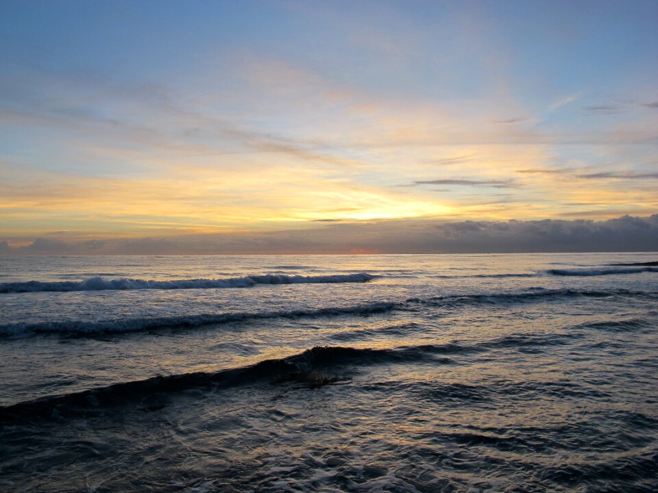 Beach mood evening