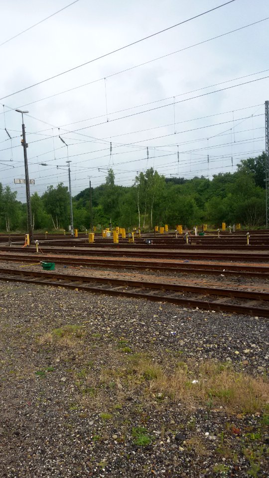 Abstellgruppe Bahnhof Flensburg - Rest des ehemaligen Bahnbetriebswerk Flensburg