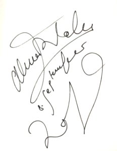 Alissa Walser Signatur