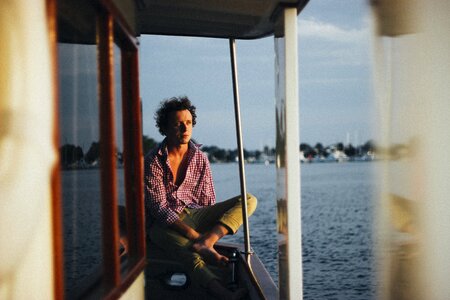 Checkered pants water