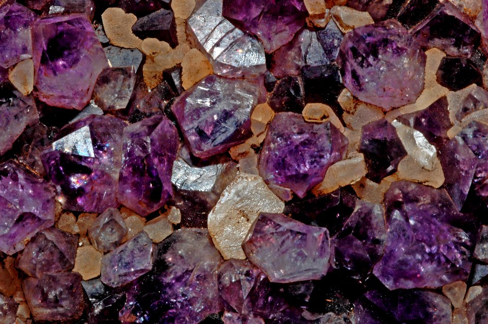 Améthyste et calcite