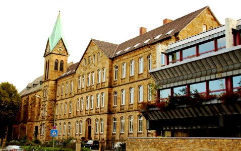 Angelaschule Osnabrück, an der Bramstraße liegender Teil des Klostertraktes photo