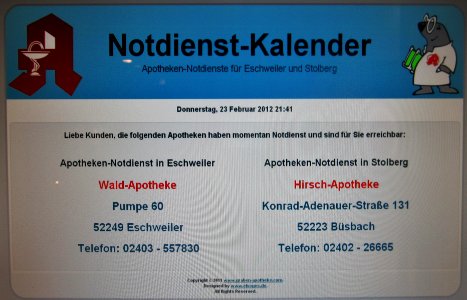 Aponotdienst-est