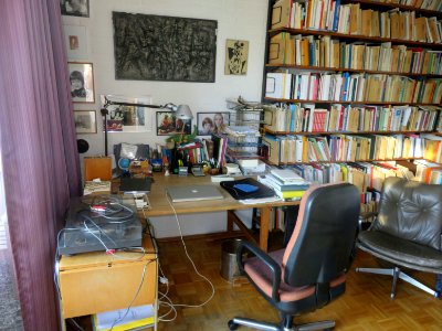 Arbeitszimmer Peter Haertling