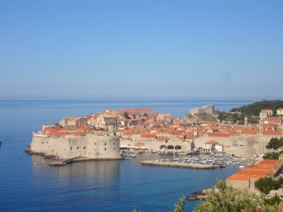 Aussicht auf die Altstadt von Dubrovnik