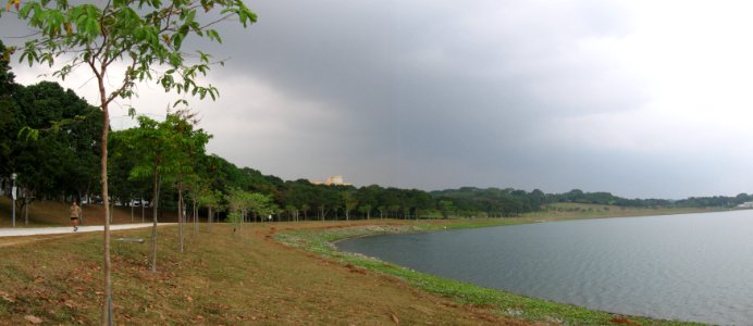 Bedok Reservoir, panorama, Oct 06