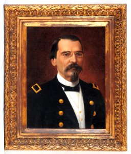 Benjamin Constant Botelho de Magalhães. Pintura a partir de fotografia