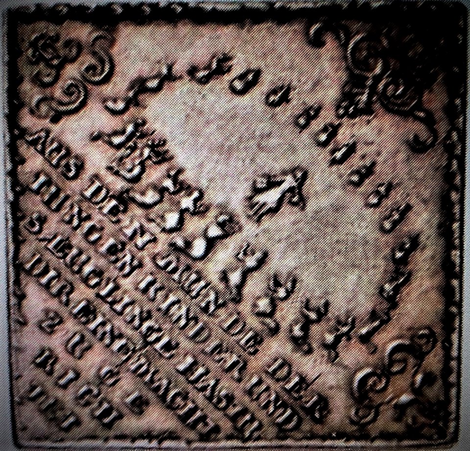 Betende Kinderseite Klippe 1707
