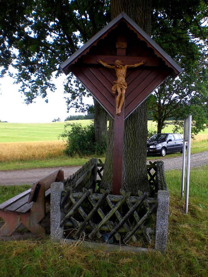Blankenau; Die Herrgottseiche von 1947