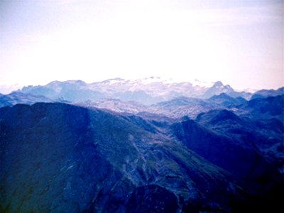 Blick auf Übergossene Alm 1991
