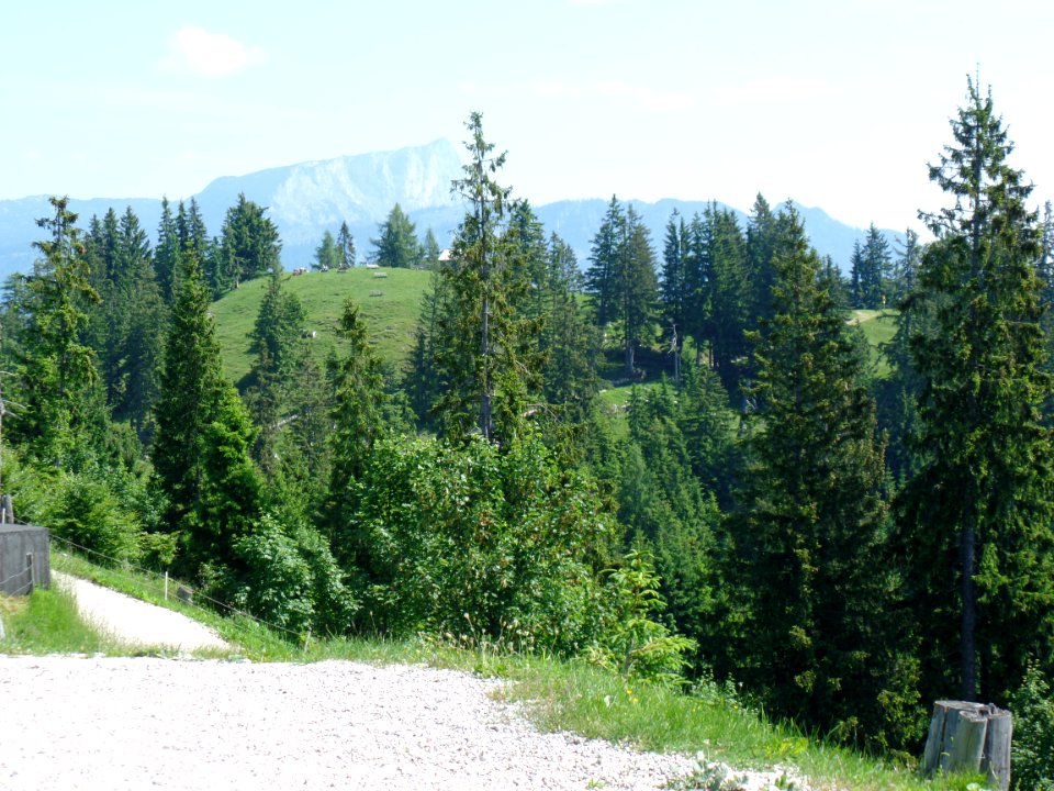 Blick von der Hirschkaser Alm auf Toten Mann