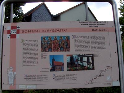 Bonifatiustafel Hainzell