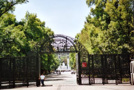 Bosque Chapultepec-Eingang