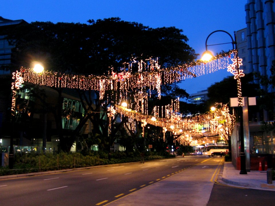 Bras Basah Road 2, Xmas, Dec 06