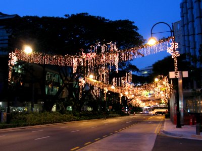 Bras Basah Road 2, Xmas, Dec 06