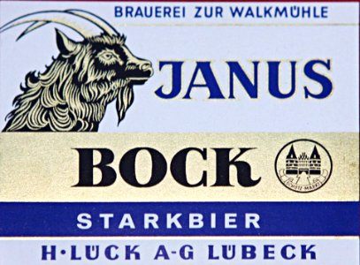 Brauerei zur Walkmühle H. Lück - Janus Bock