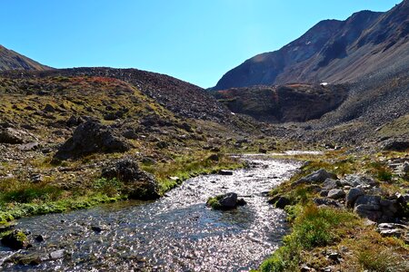 Mountain valley mountain plateau journey photo