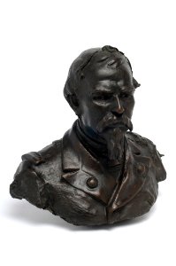 Busto de Benjamin Constant Botelho de Magalhães. Por Rodolfo Bernadelli
