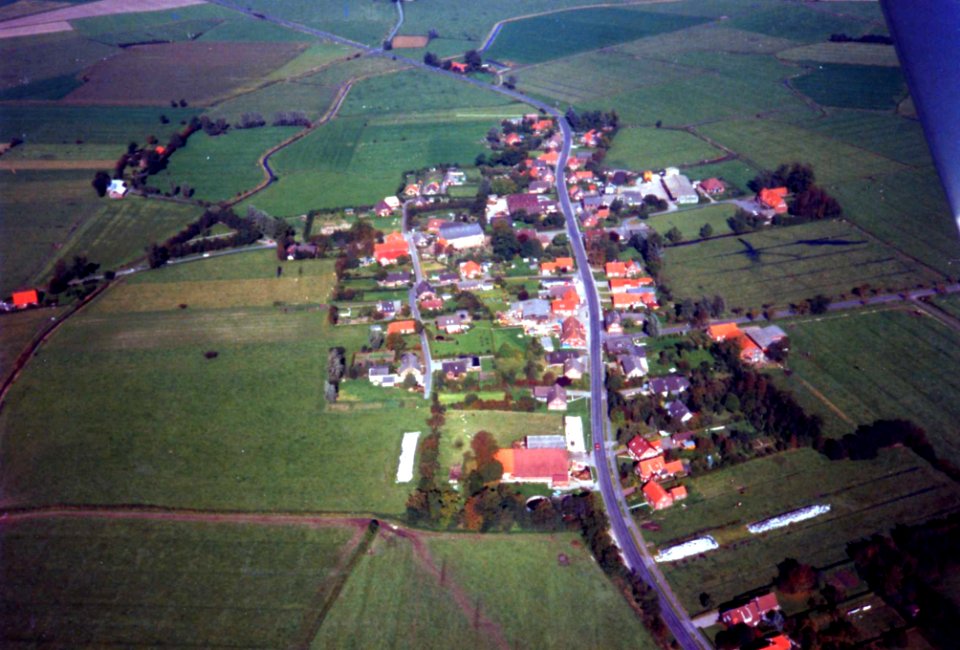 Buttforde Luftbild ca 1990