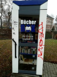 Bücherzelle Glauchau Otto-Schimmel-Strasse-2019-02-02 photo
