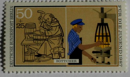 Böttcher-Briefmarke