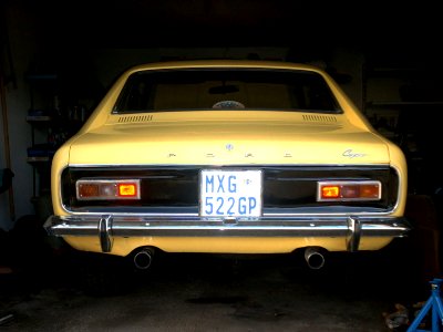 Capri Perana V8 Heck