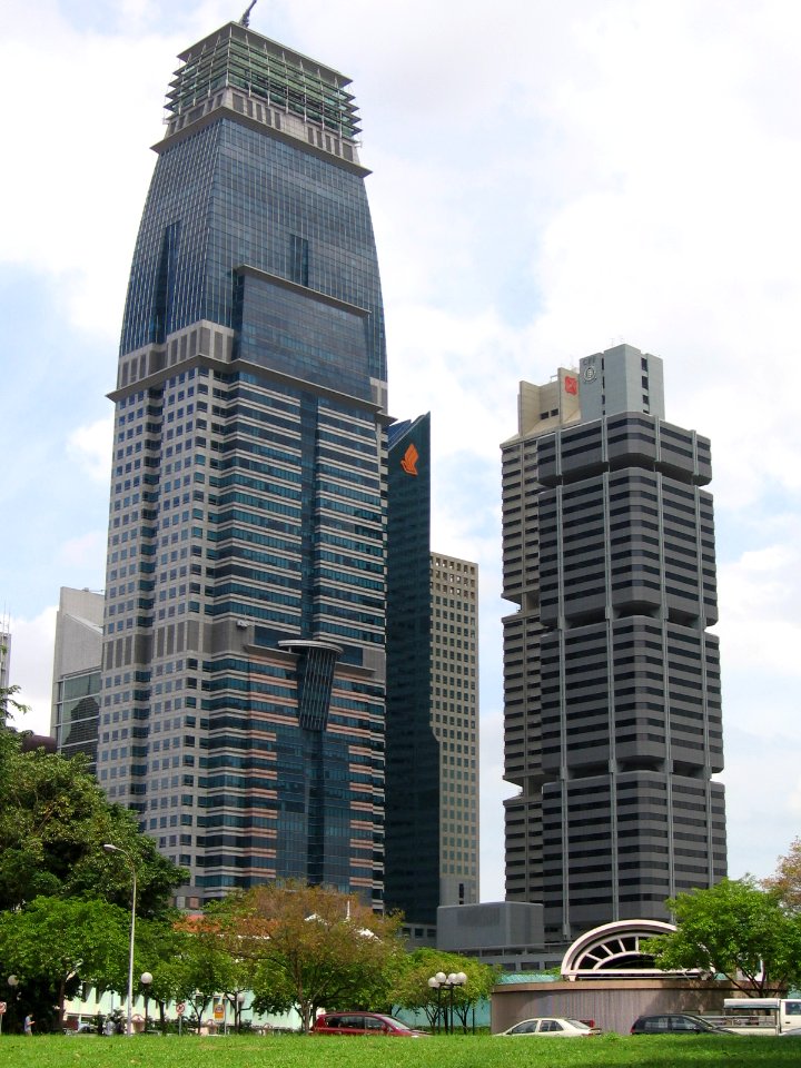 Capital Tower and CPF Building, Jan 06